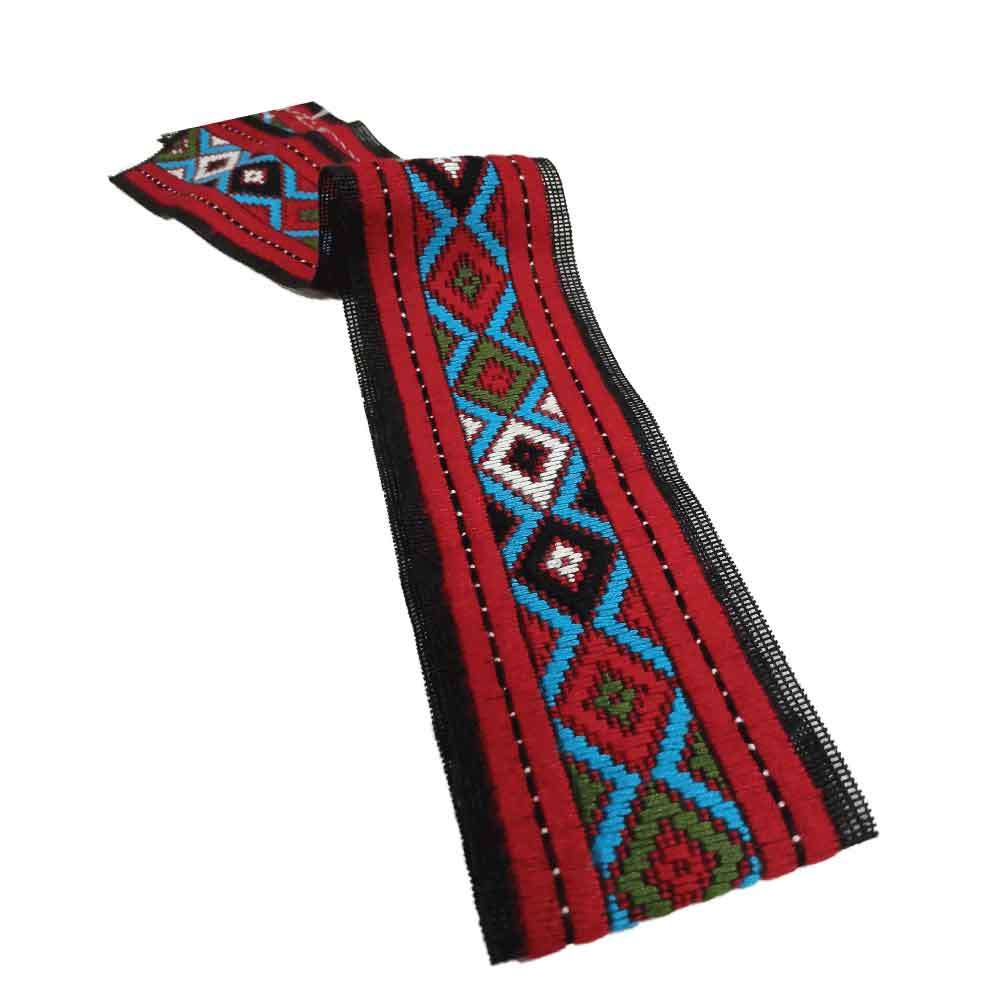 QR-0KN2 Embroidered Ribbon Trim