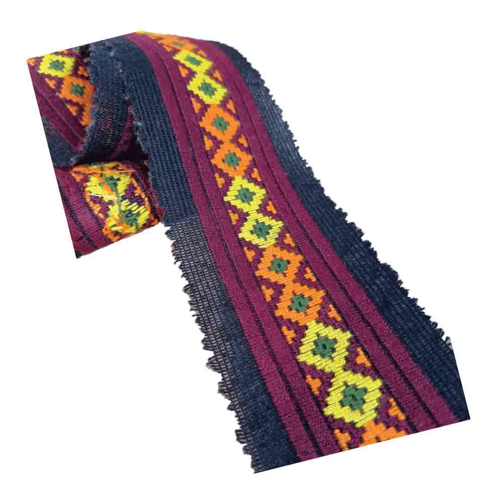 QR-0KN3 Embroidered Ribbon Trim