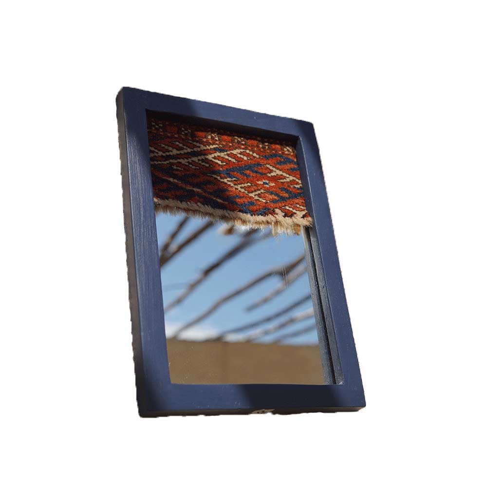 QR-0KH3-1 Oriental Rug Mirror