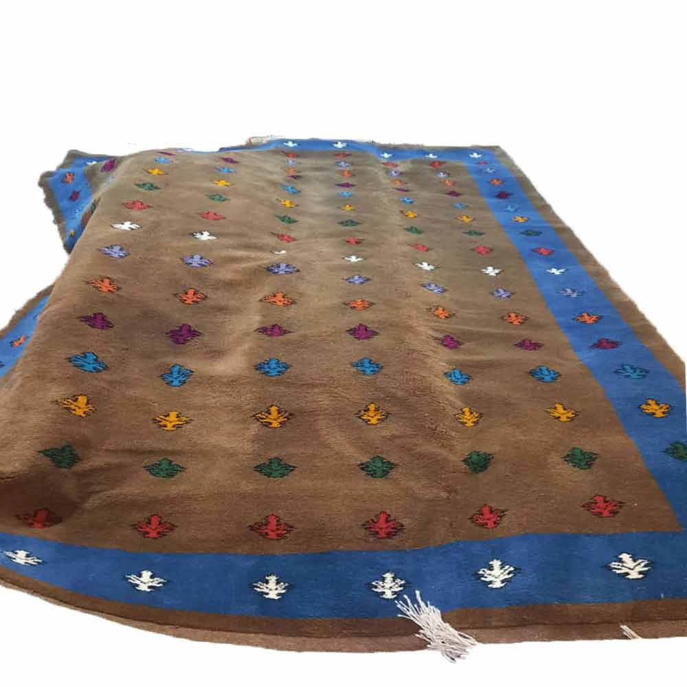 QR-GAS10 Custom Brown Gabbeh